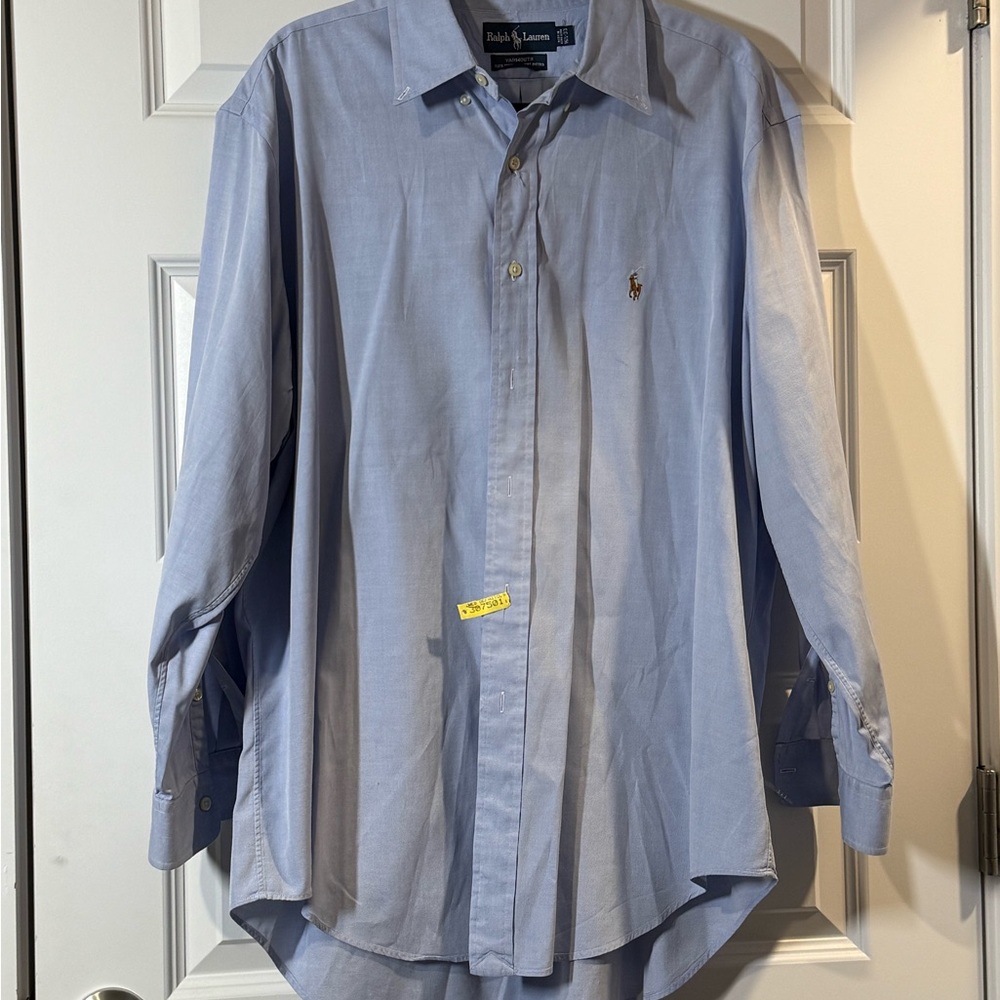 Ralph Lauren Men's Blue Vintage Shirt